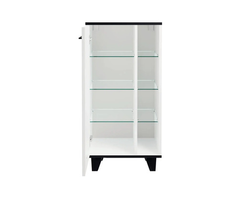 Middelhoge kast FACKELMANN TE-A BxHxD 470 x 942 mm x 320 mm Frontkleur wit mat 85923