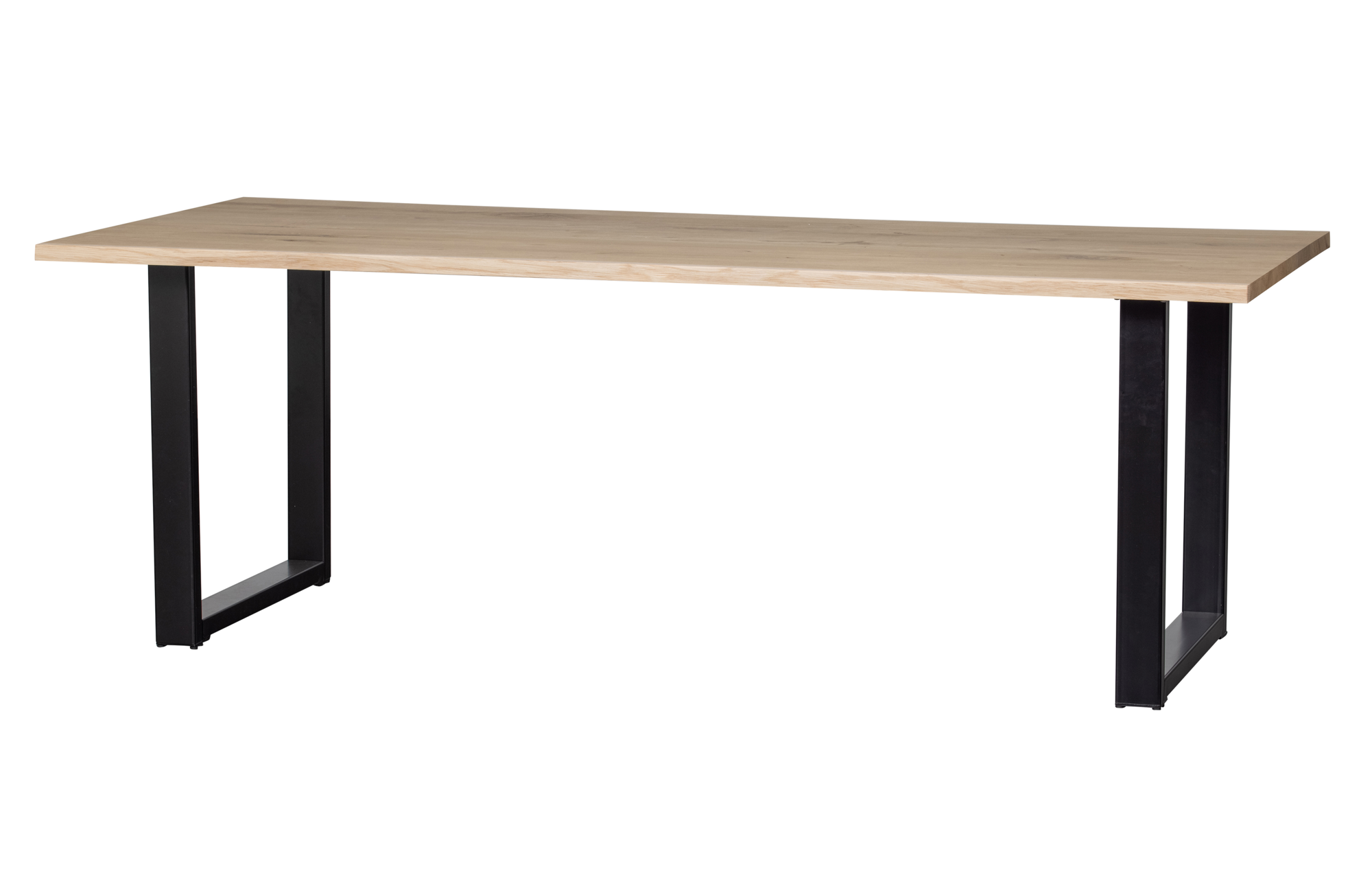 WOOOD boomstamtafel Tablo eiken 220x90 [fsc] Tablo Tafel Boomstam Eiken 220x90 [fsc] - U-poot
