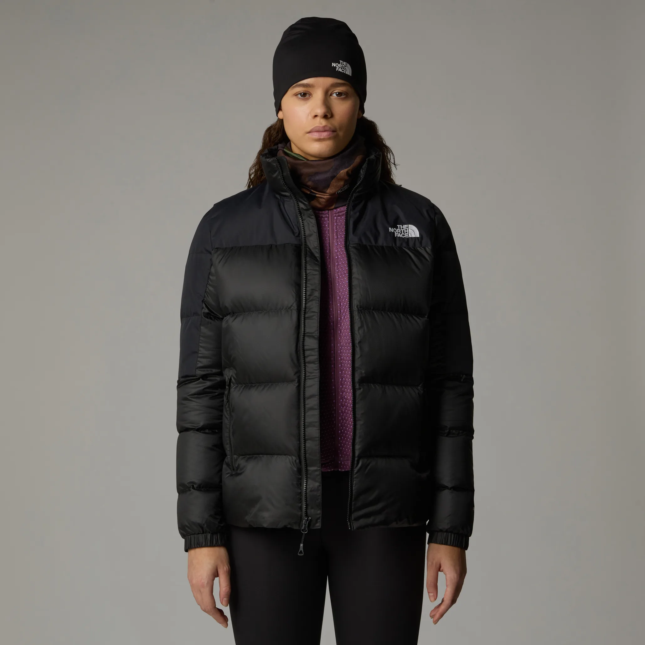 The North Face Women's Diablo Down 2.0 Jacket TNF Black Heather/TNF Black