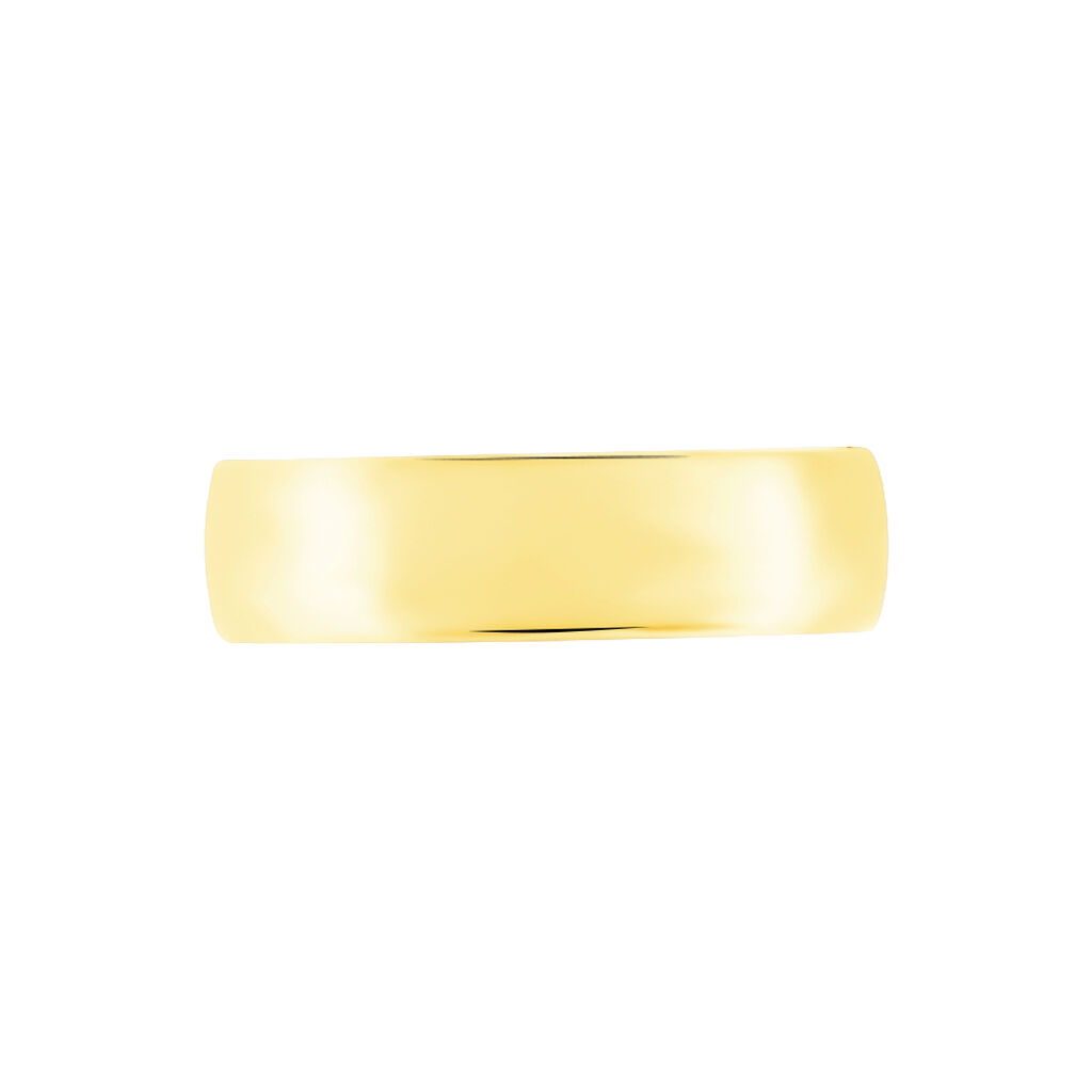 Alliance Demi Jonc Classique Or Jaune