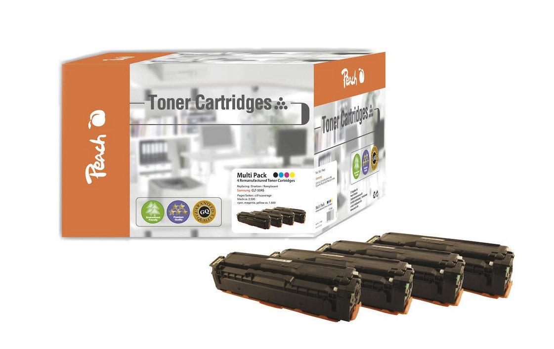 Tonerset Samsung CLT-504S BK, C, M, Y<br>Toner, mehrfarbig