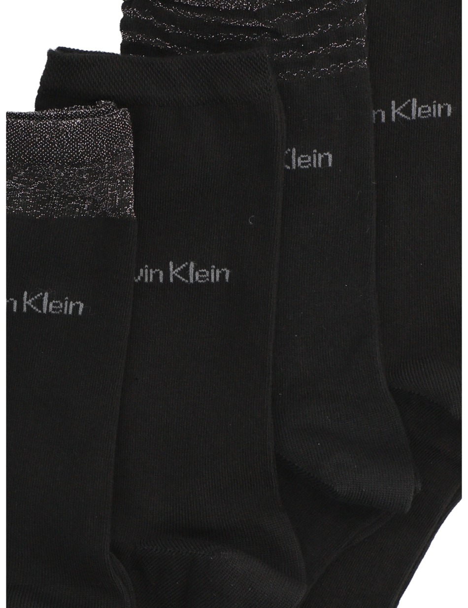 WOMEN SOCKS 4P LUREX HOLIDAY PACK