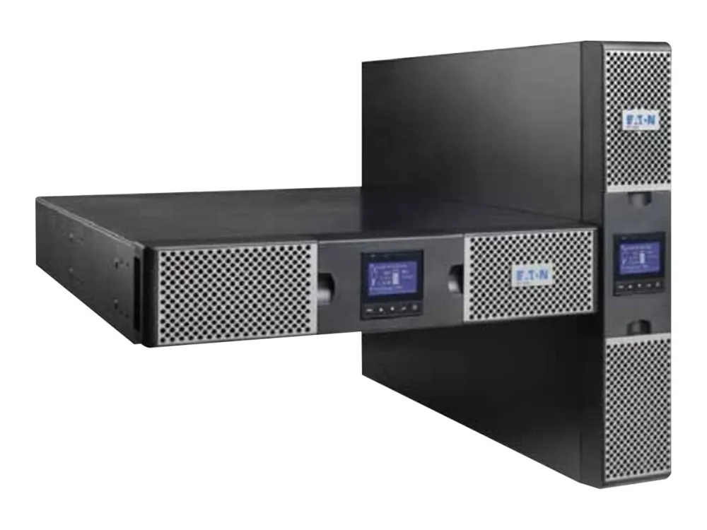 Eaton 9PX 3000i RT3U - UPS (stativ-monterbar / ekstern) - AC 200/208/220/230/240 V - 3000 Watt - 3000 VA - 1-faset - RS-232, USB - output-stikforbindelser: 10 - PFC - 3U