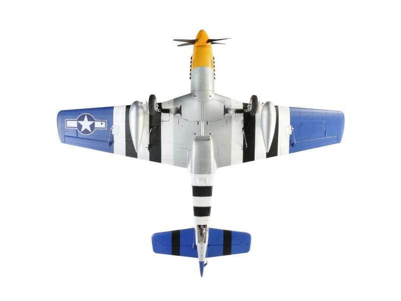 E-flite Flugzeug P-51D Mustang 1500 mm BNF Basic Warbird