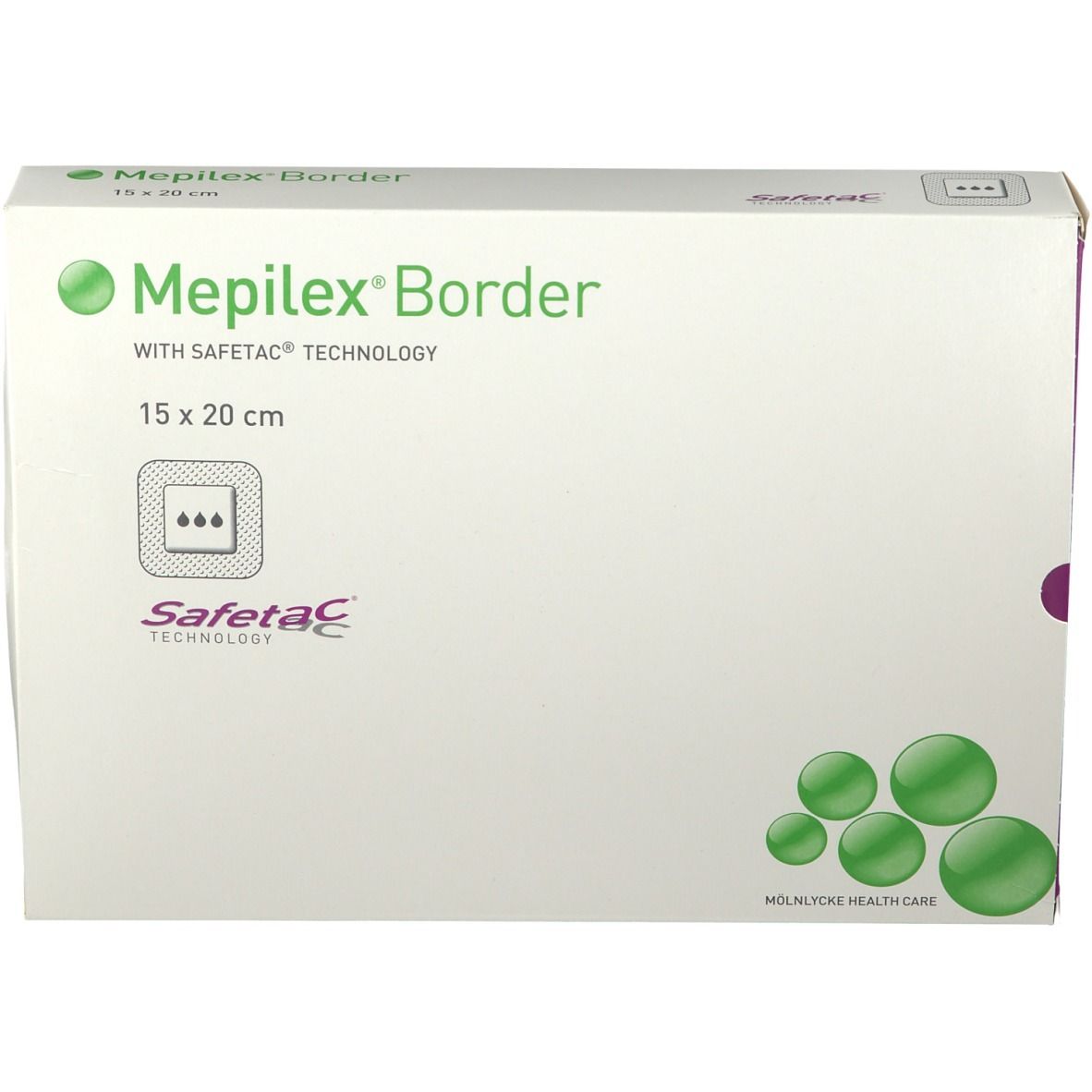 Mepilex® Border Schaumverband 15 x 20 cm