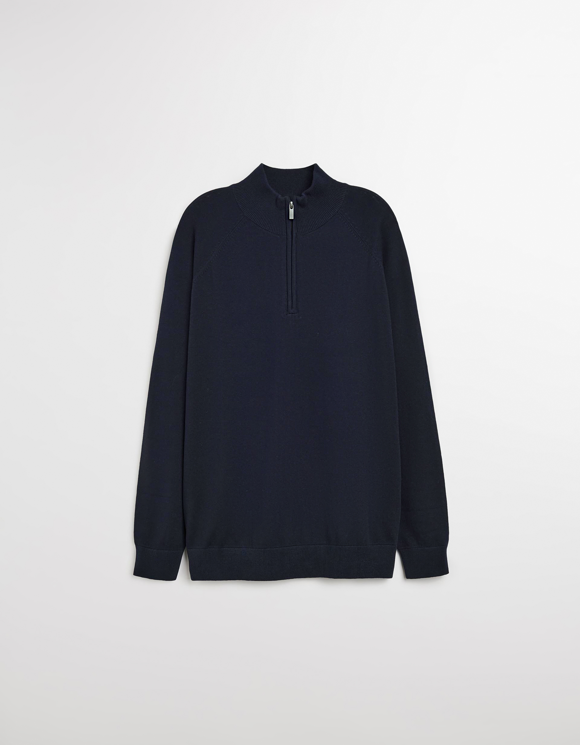 Camisola de Malha Fecho de Correr, Homem, Azul Escuro