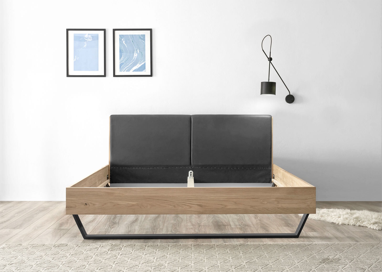 Bettgestell Keke 180 x 200 cm Fichte massiv