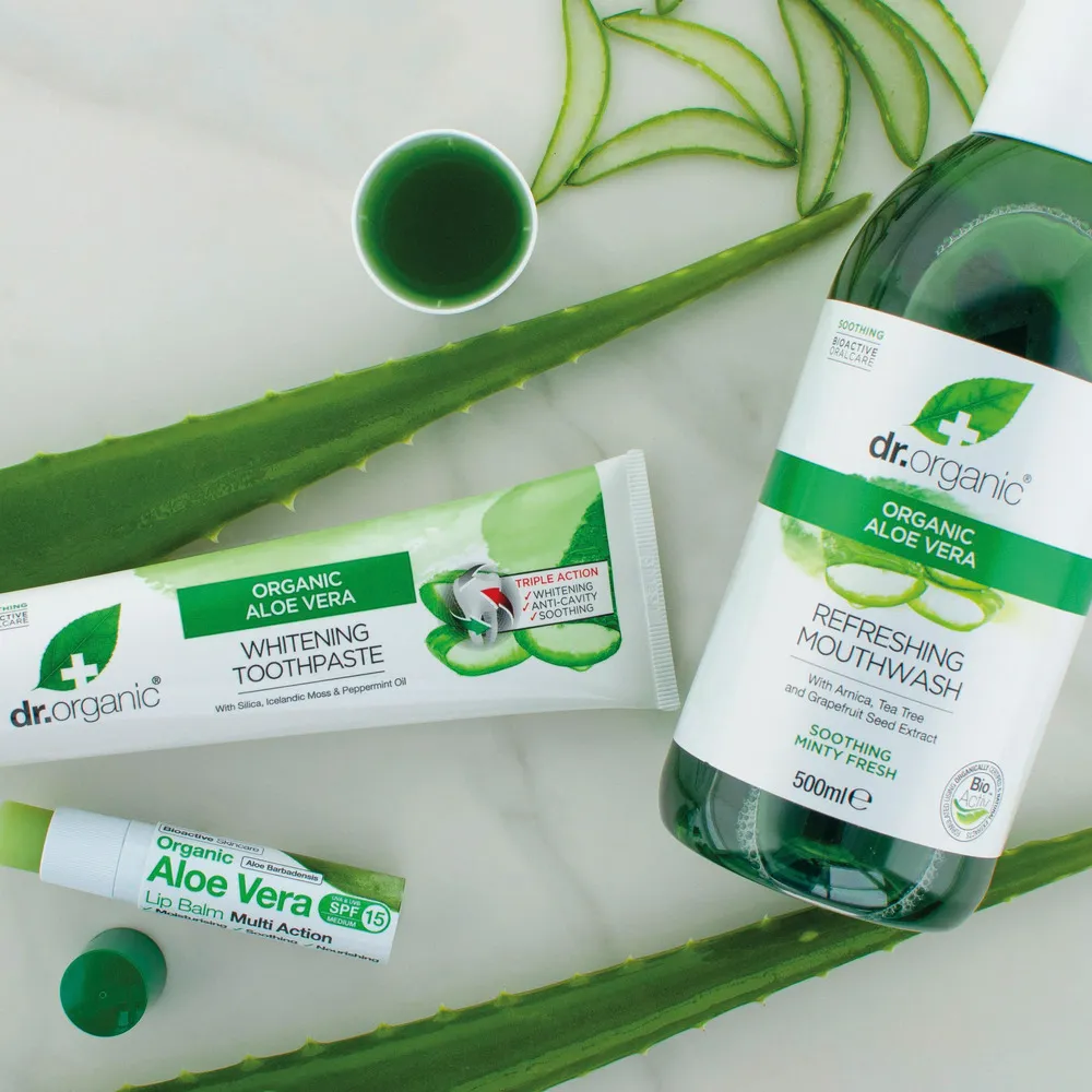 Dr. Organic Aloe Vera Mouthwash - 500 ml