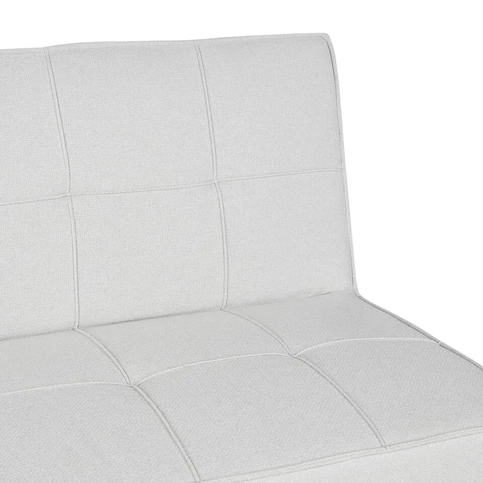 HASLE - Slaapbank 3-zits - Lichtgrijs - Polyester