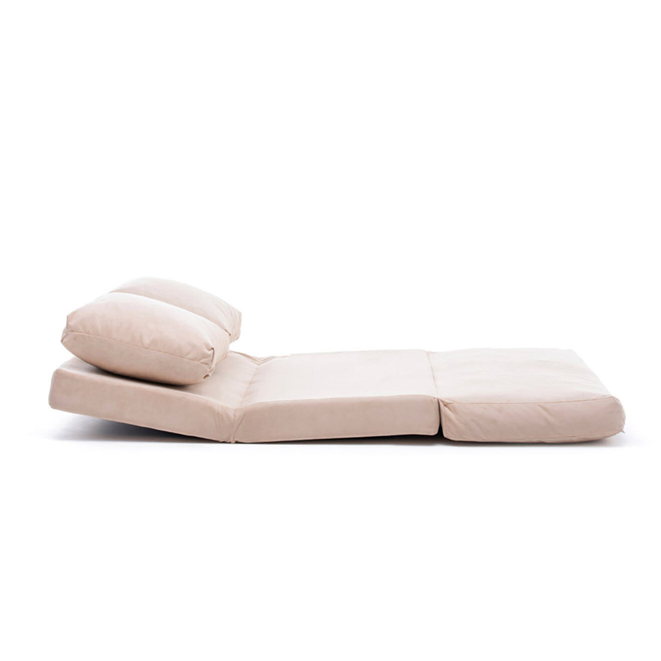 Homitis Banquette Convertible 2 places Taida crème - 120x68x26 cm