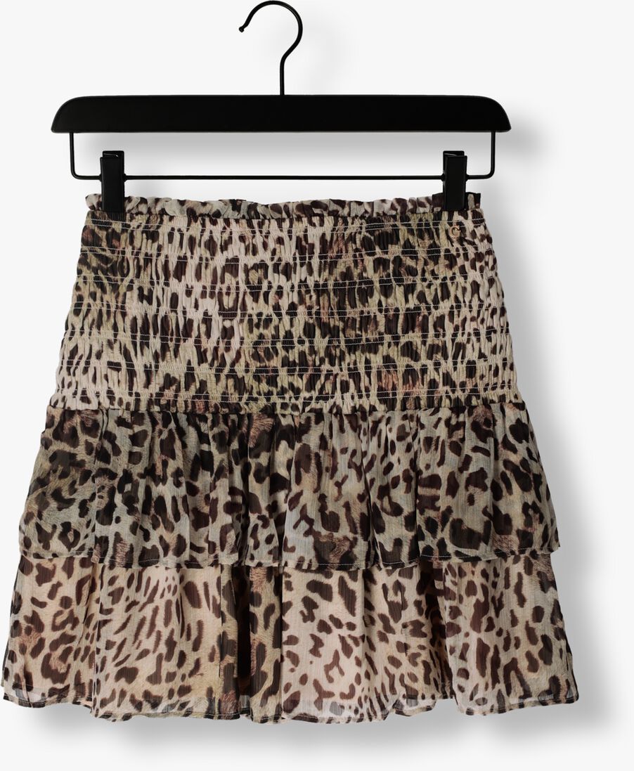 GUESS beige guess minirok brigida smocked mini skirt