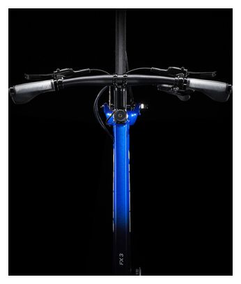 Vélo Fitness Trek FX 3 Disc Stagger Shimano Deore 10V 700 mm Bleu