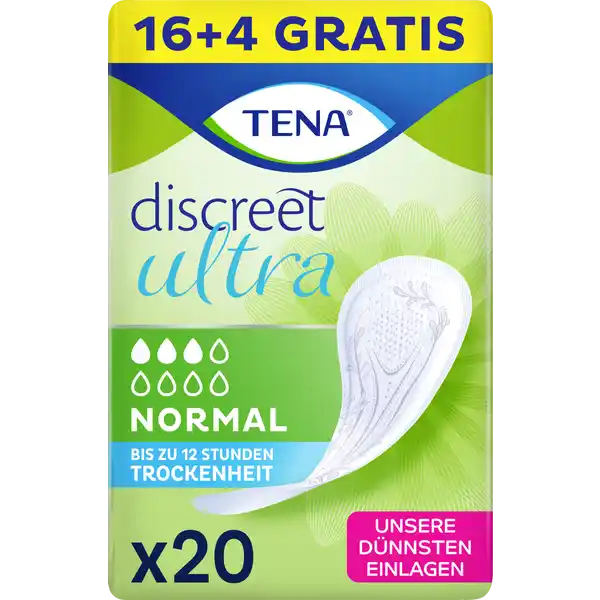 discreet ultra Normal Einlagen 16+4