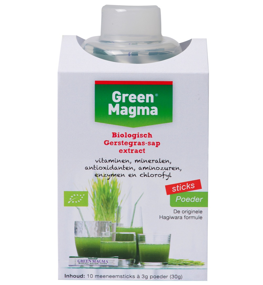 Green Magma Shaker + sticks (10 x 3 gr)