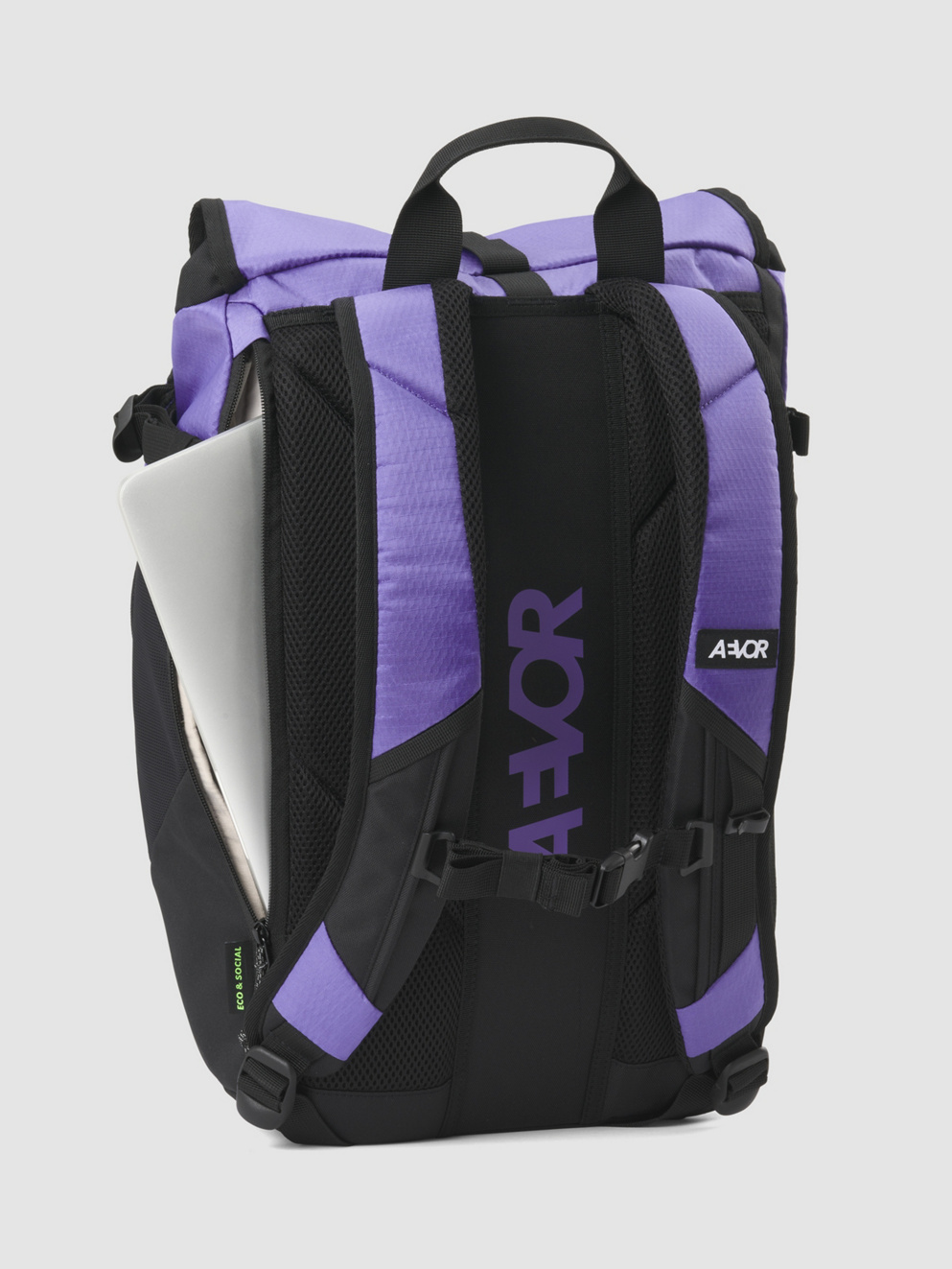 AEVOR Roll Backpack proof purple