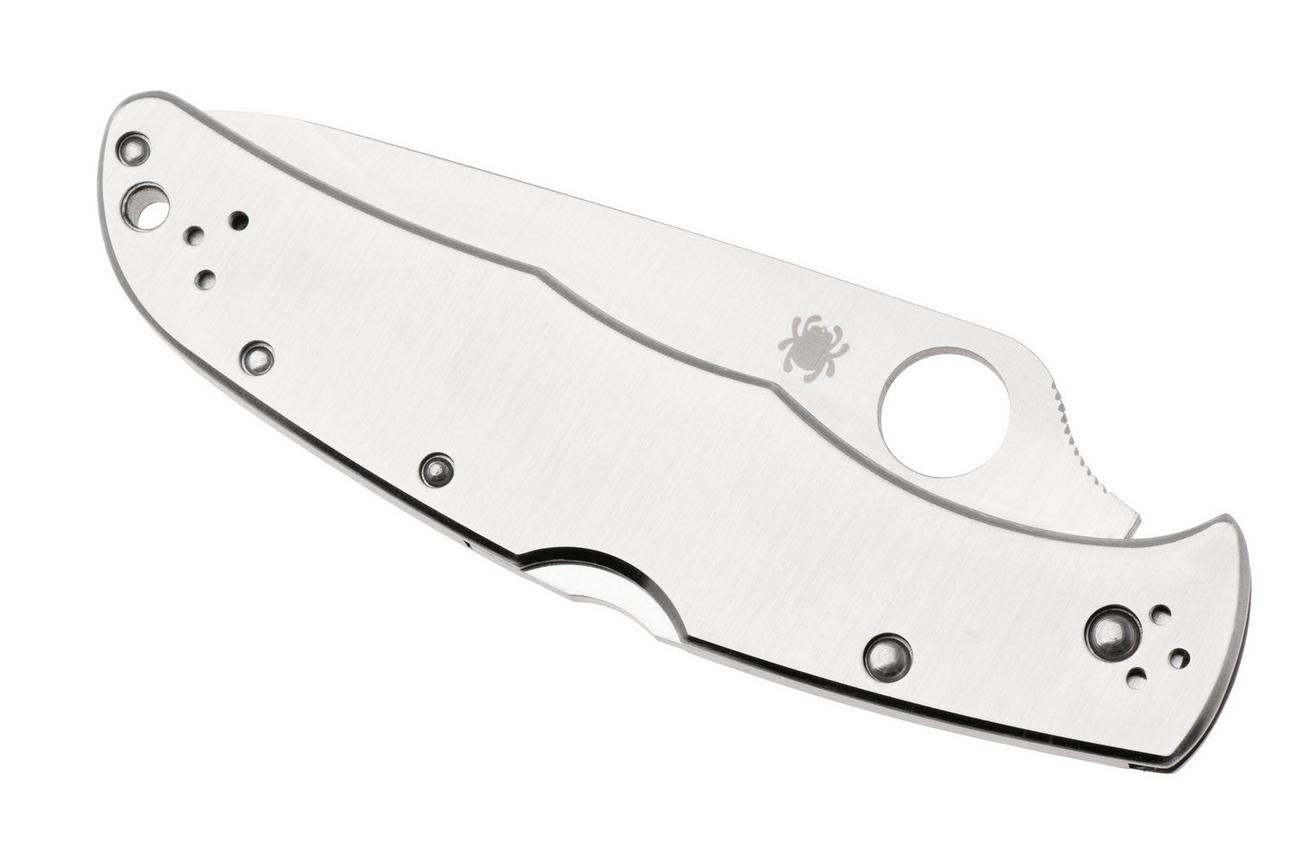 Spyderco Endura 4 Stainless Steel C10PS partly serrated zakmes