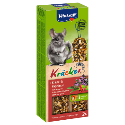 Vitakraft Kräcker Kräuter & Hagebutte CH 2er