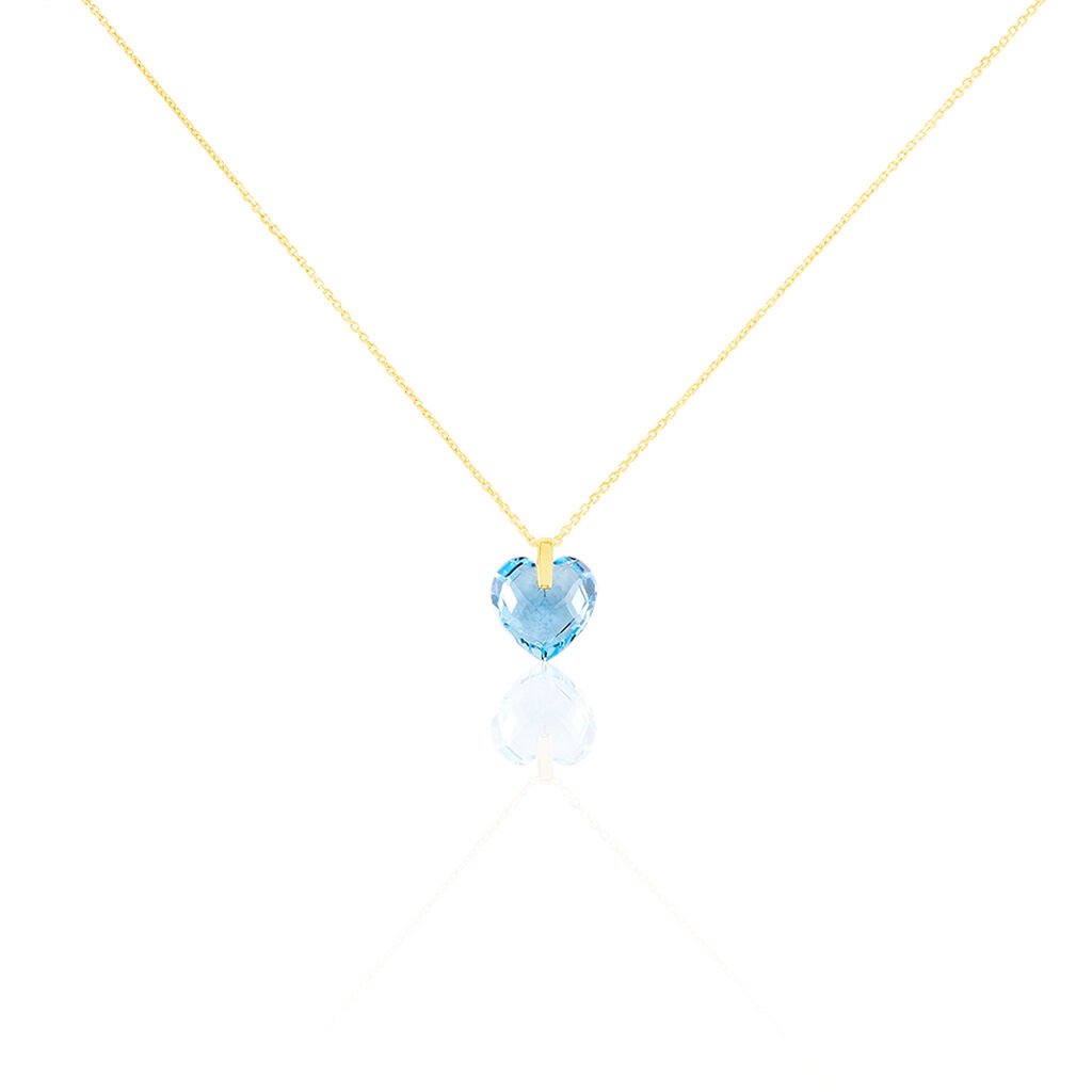 Collier Ludmille Or Jaune Topaze