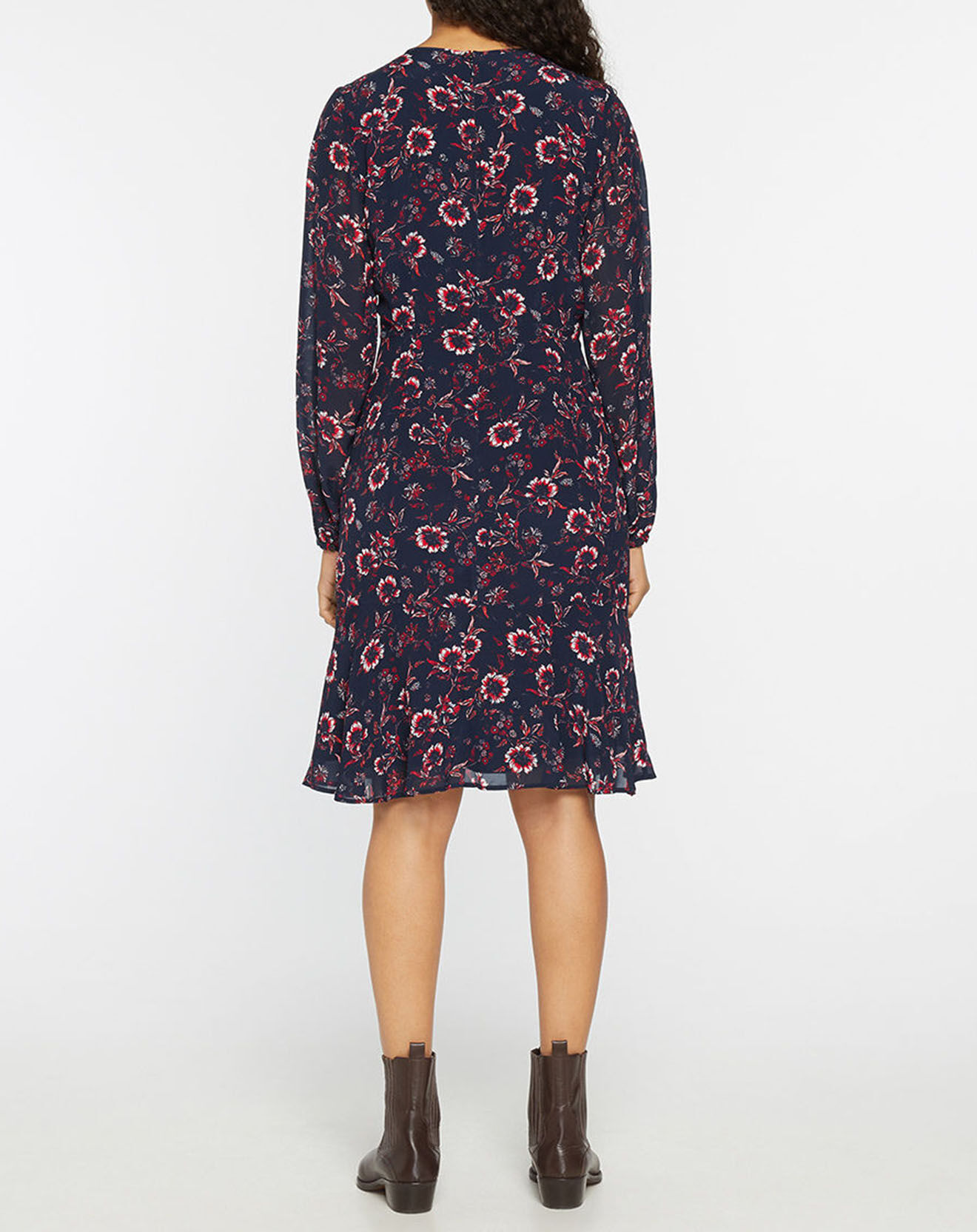 Tommy Hilfiger Robe Theme à fleurs bleu marine