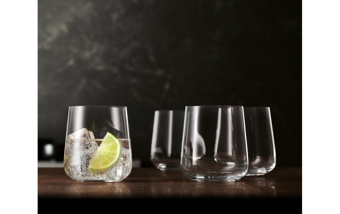 Longdrinkglas Style 340 ml, 4 Stück, TransparentElegante und moderne Cocktailgläser