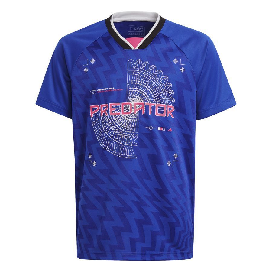 adidas T-Shirt Predator - Bleu/Rose/Blanc Enfant