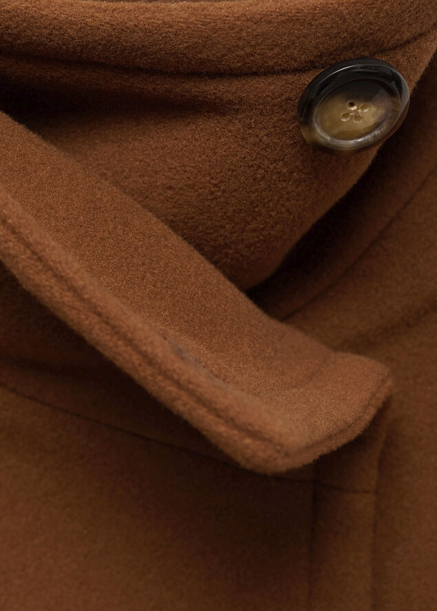 MANGO COAT. -- GONNA Brown