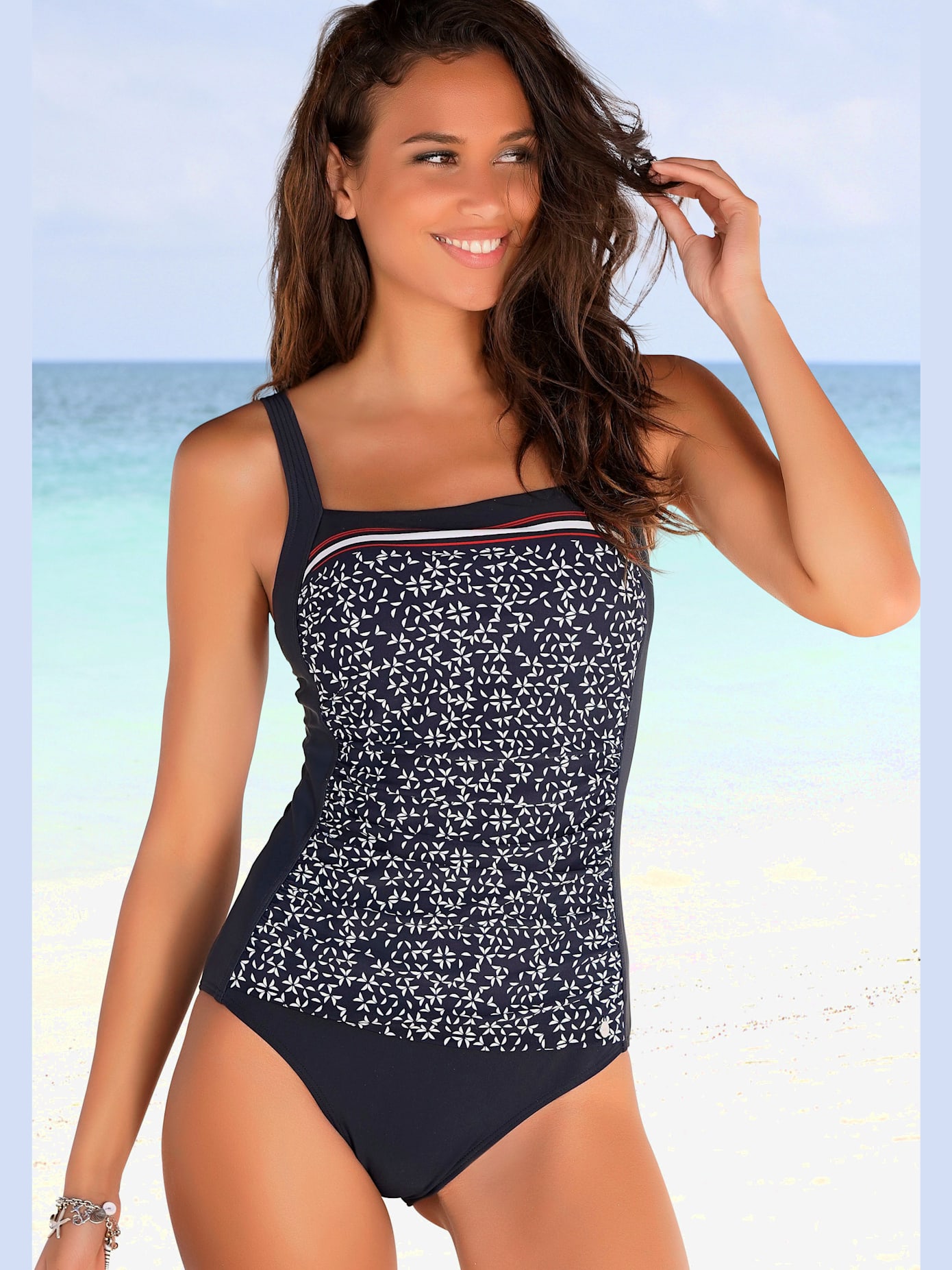 Maillot de bain imprimé minimaliste