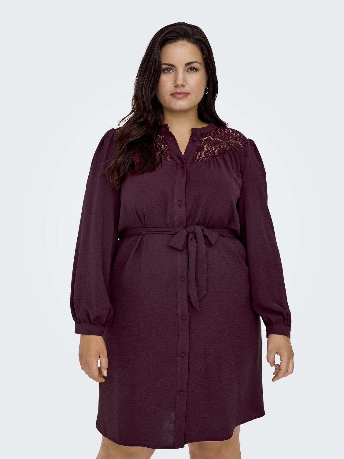 CARMETTE Langes Kleid Windsor Wine