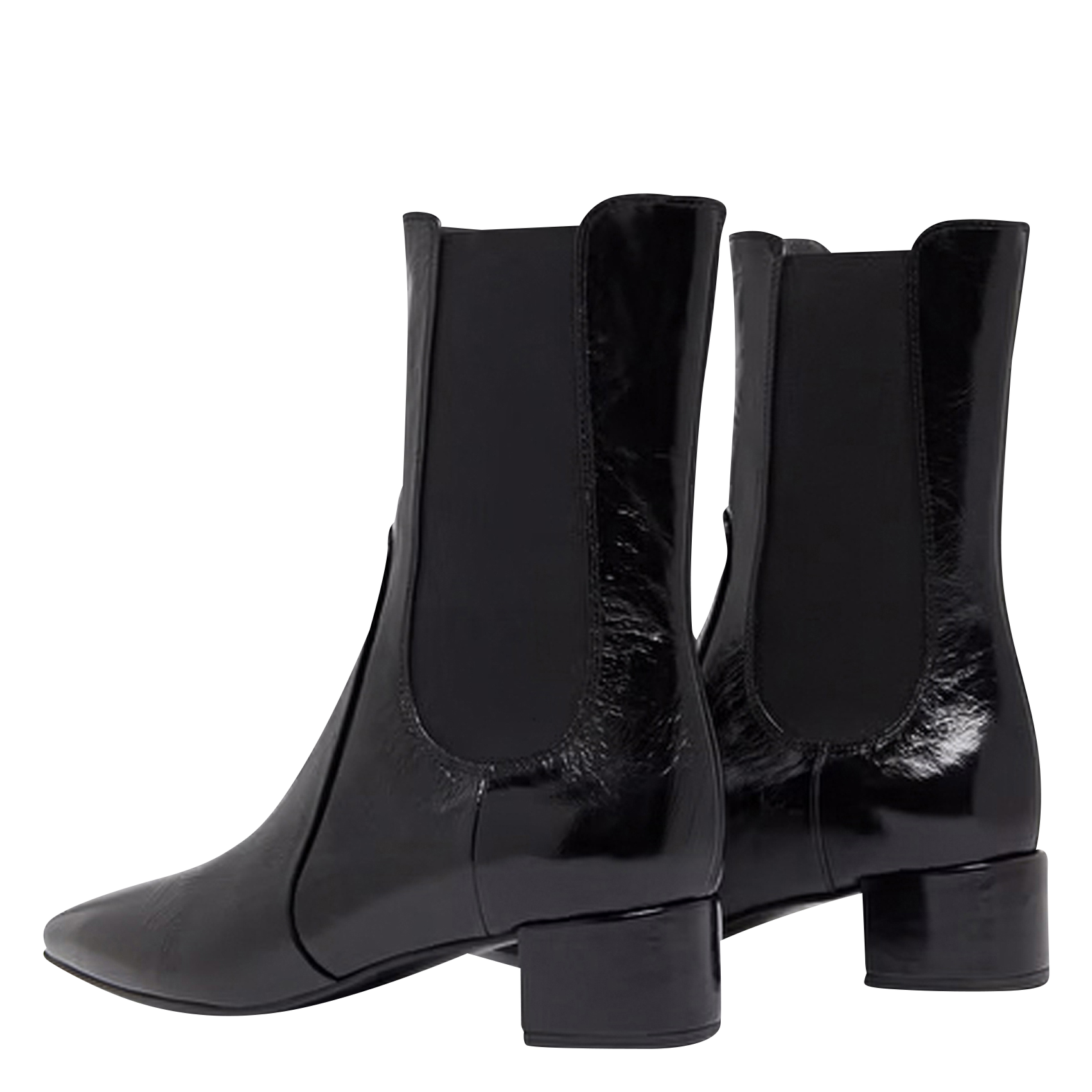 DOXI - Bottines en cuir | Noir