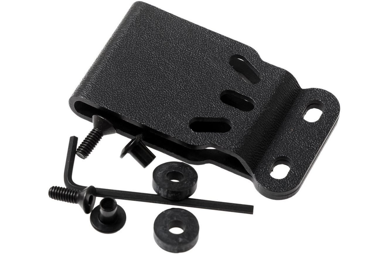 White River Knives M1 Backpacker Pro Black G10, Black Ionbond vaststaand mes, Kydex schede