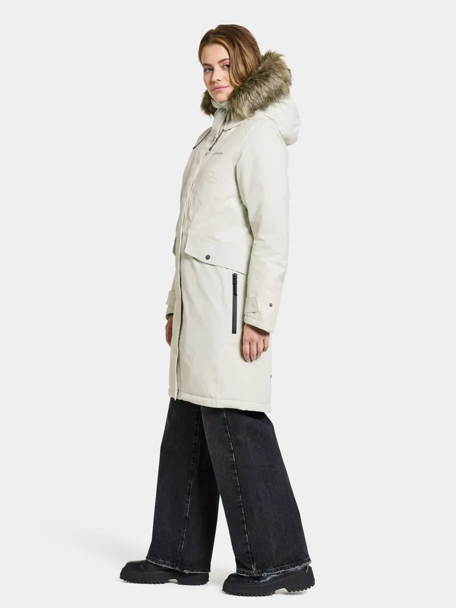Didriksons Erika Wns Parka 3 White Foam