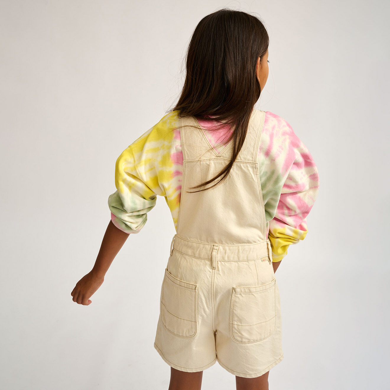 Bellerose Salopette short Padel crème
