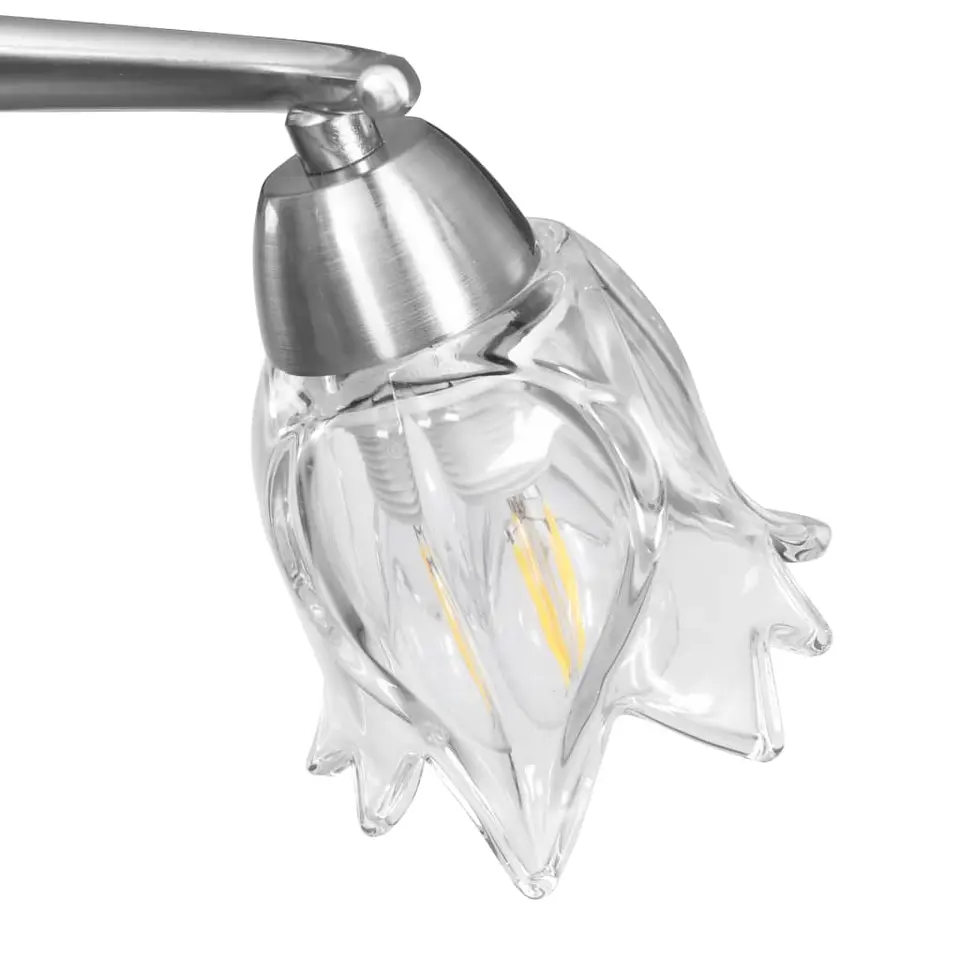 vidaXL - Plafondlamp - Transparent - Glas