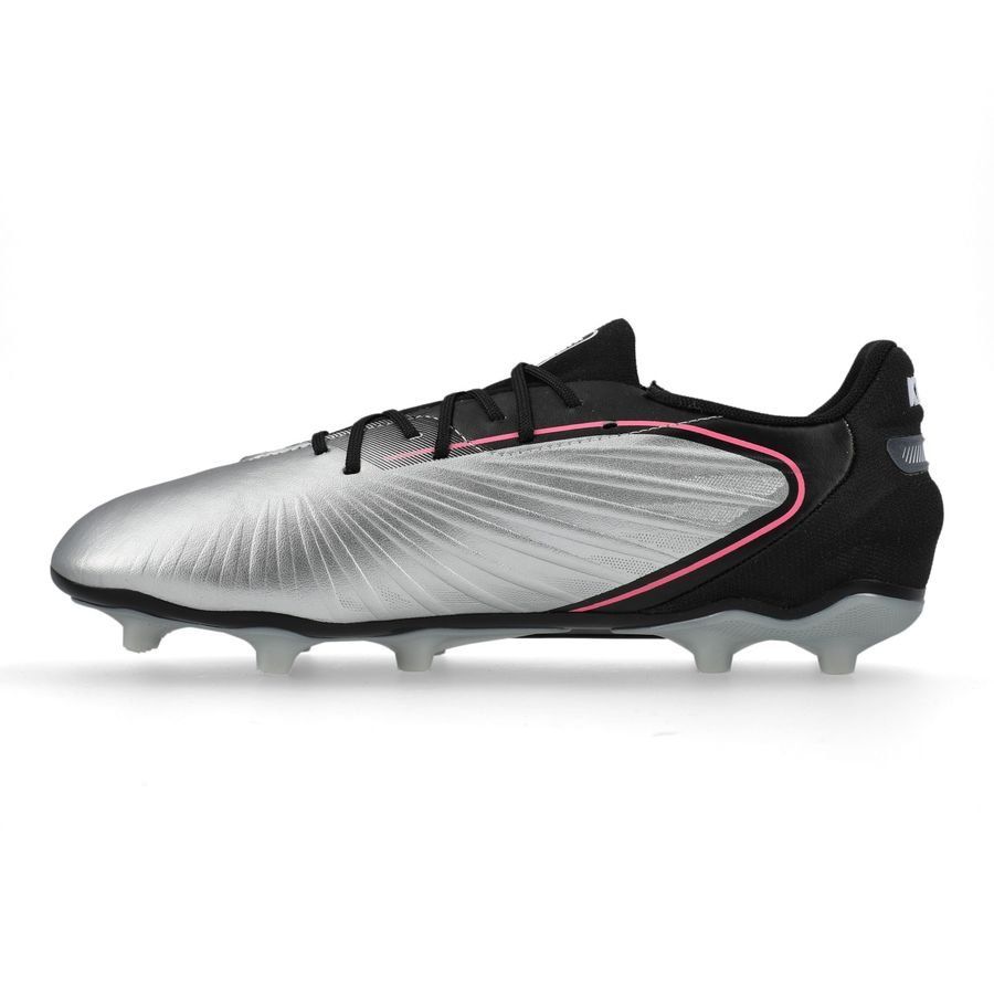PUMA King Match FG/AG Audacity - Argenté/Noir/Sun Struck/Blanc Enfant