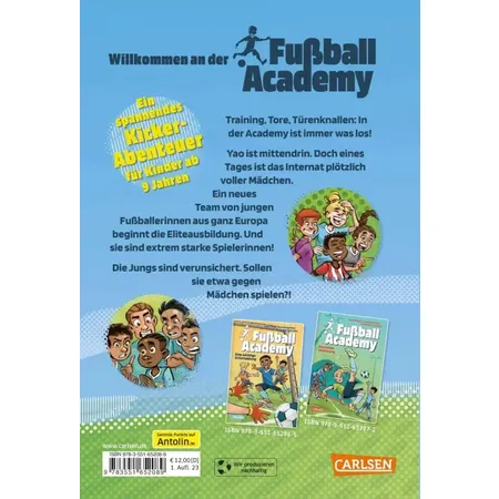Carlsen Verlag Fußball Academy 3: Eine große Überraschung