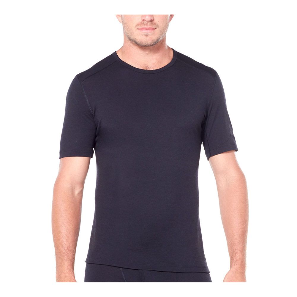 Icebreaker 200 OASIS MERINO - Sous-couche Homme black