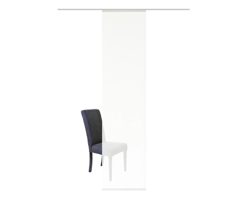Rom schuifgordijn, wit, 60x245 cm