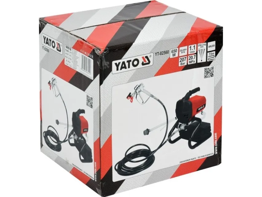 YATO HYDRODYNAMISK MALINGSENHED 650W
