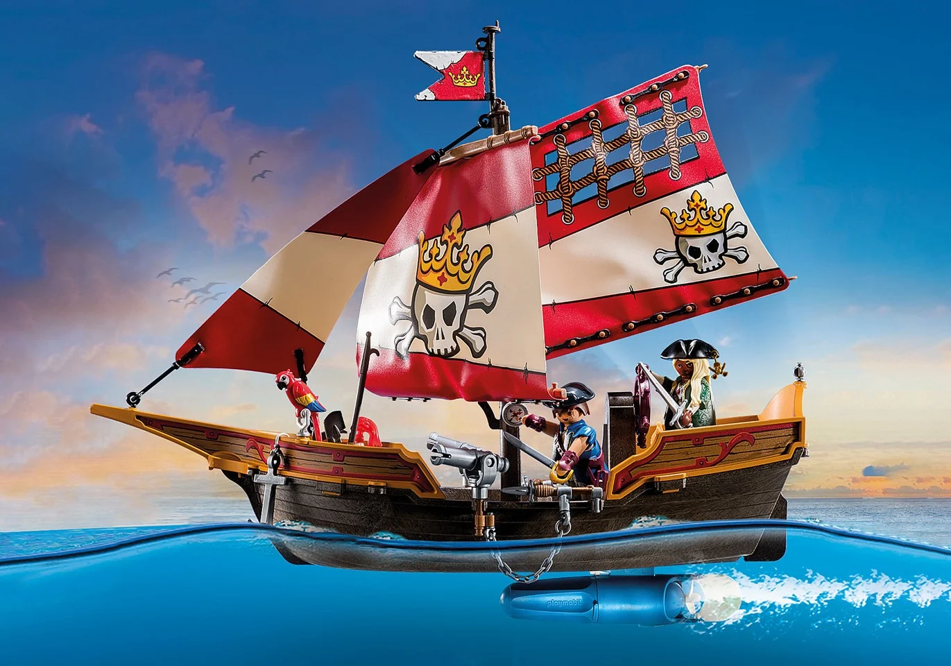 Playmobil - Piratskib (71418)