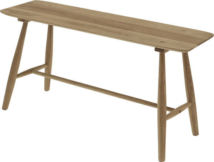 Villa Collection Bænk 90x28x45 cm Naturolieret Eg Naturolieret
