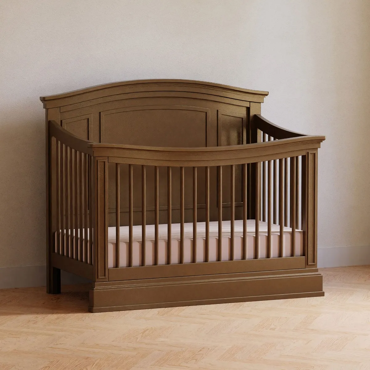 Million Dollar Baby Couchette Convertible 4 en 1 Durham - Brun