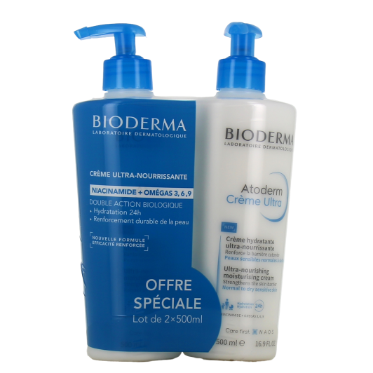 Bioderma Atoderm Crème Ultra - Soin corps pour peau sensible