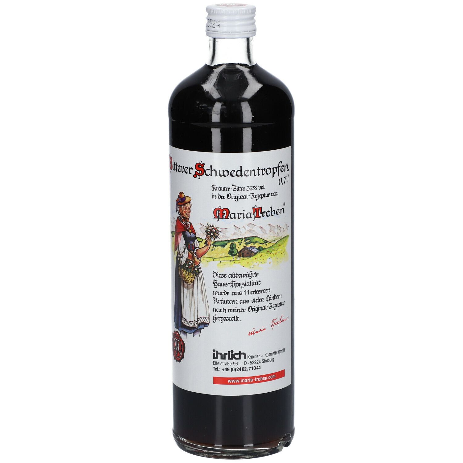 Maria Treben® Bitterer Schwedentropfen 32% vol.
