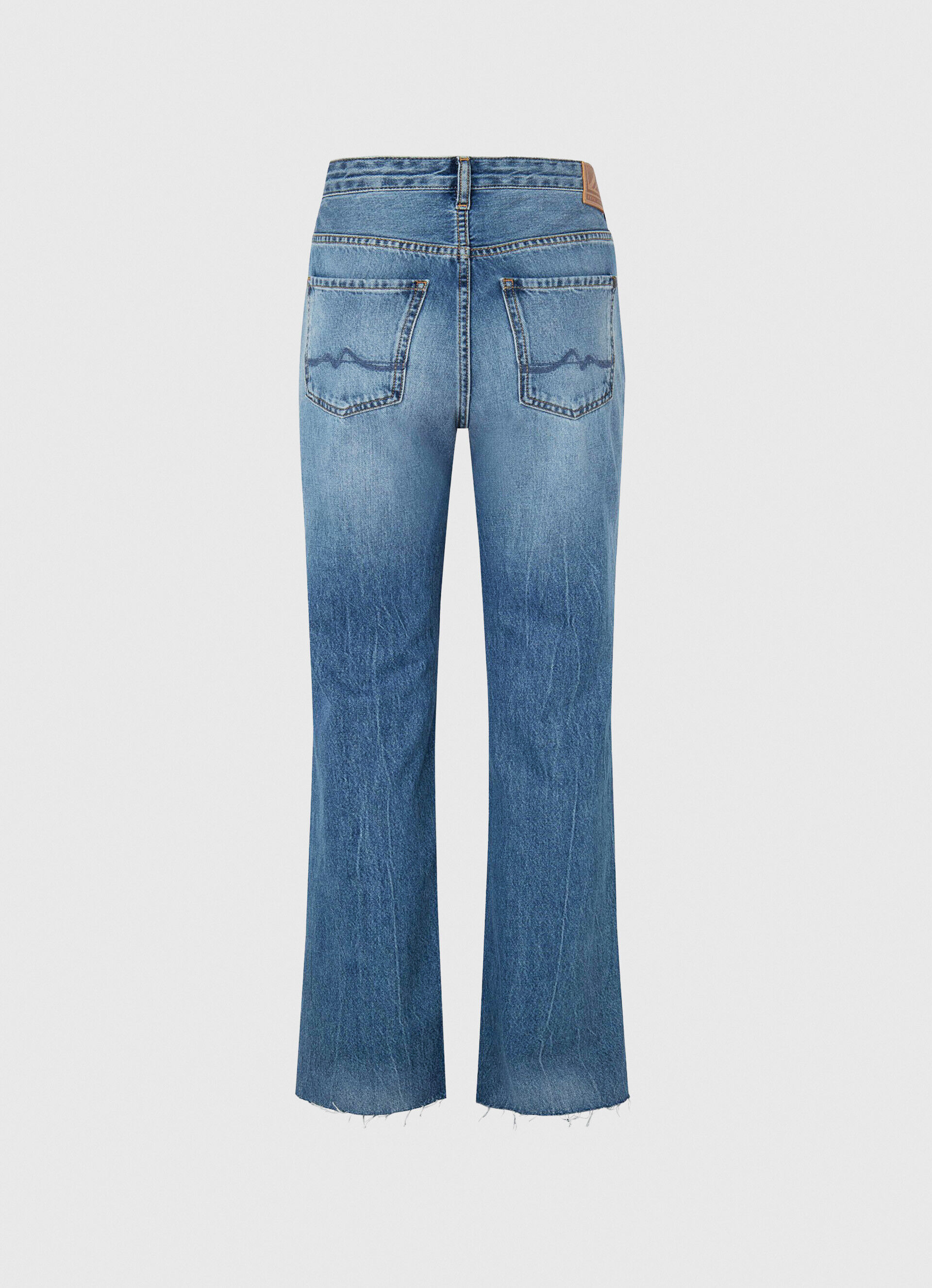 Calça jeans JEAN HARPER FIT FLARE TIRO ALTO - jeans