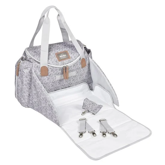 Sac Sydney II   Jungle Gris        de               Béaba