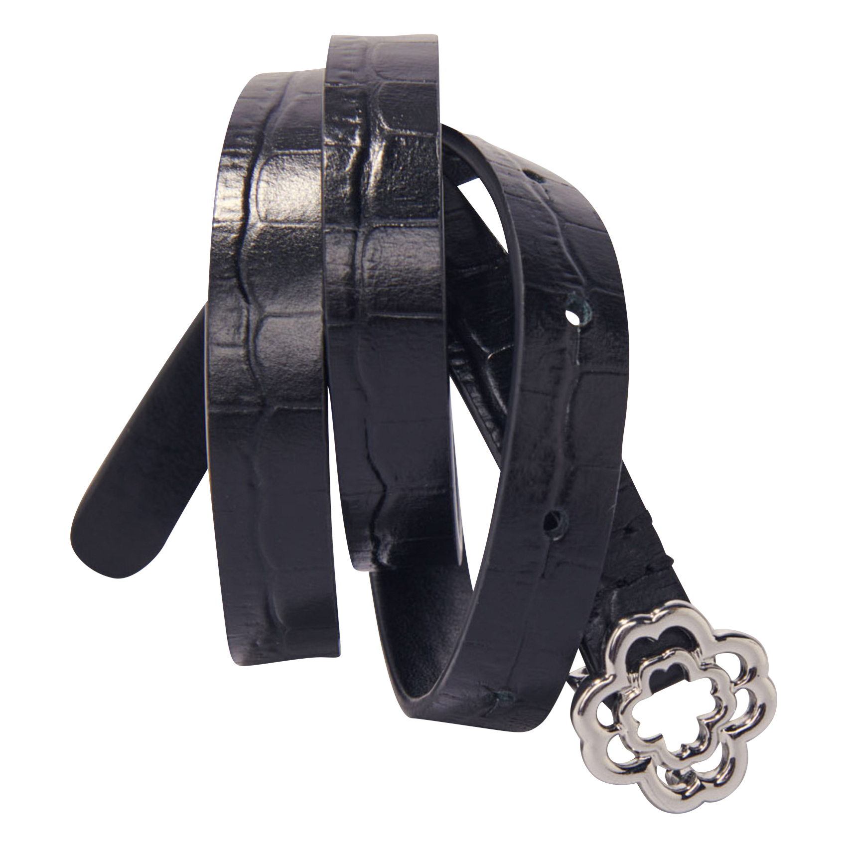 Ceinture en cuir | Noir