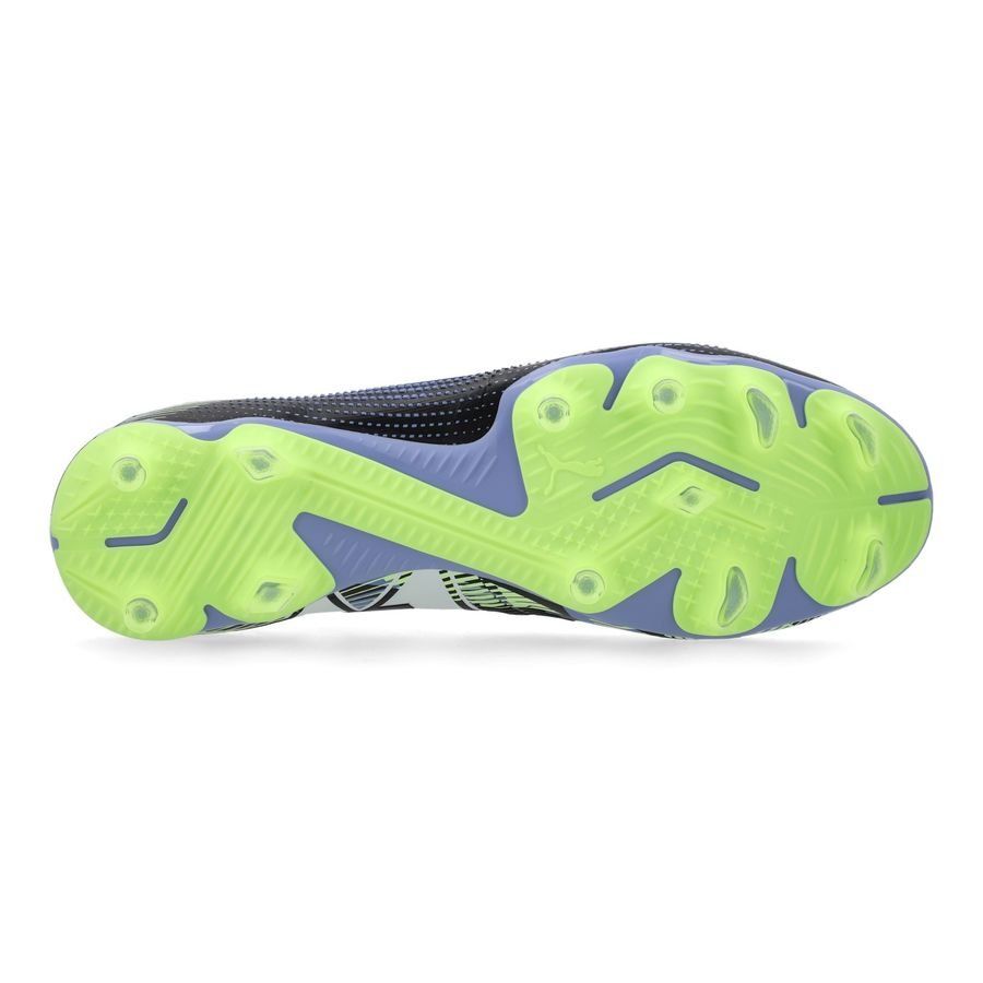 PUMA Future 7 Match FG/AG Lights Out - Gray Skies/Blanc/Fizzy Apple Femme
