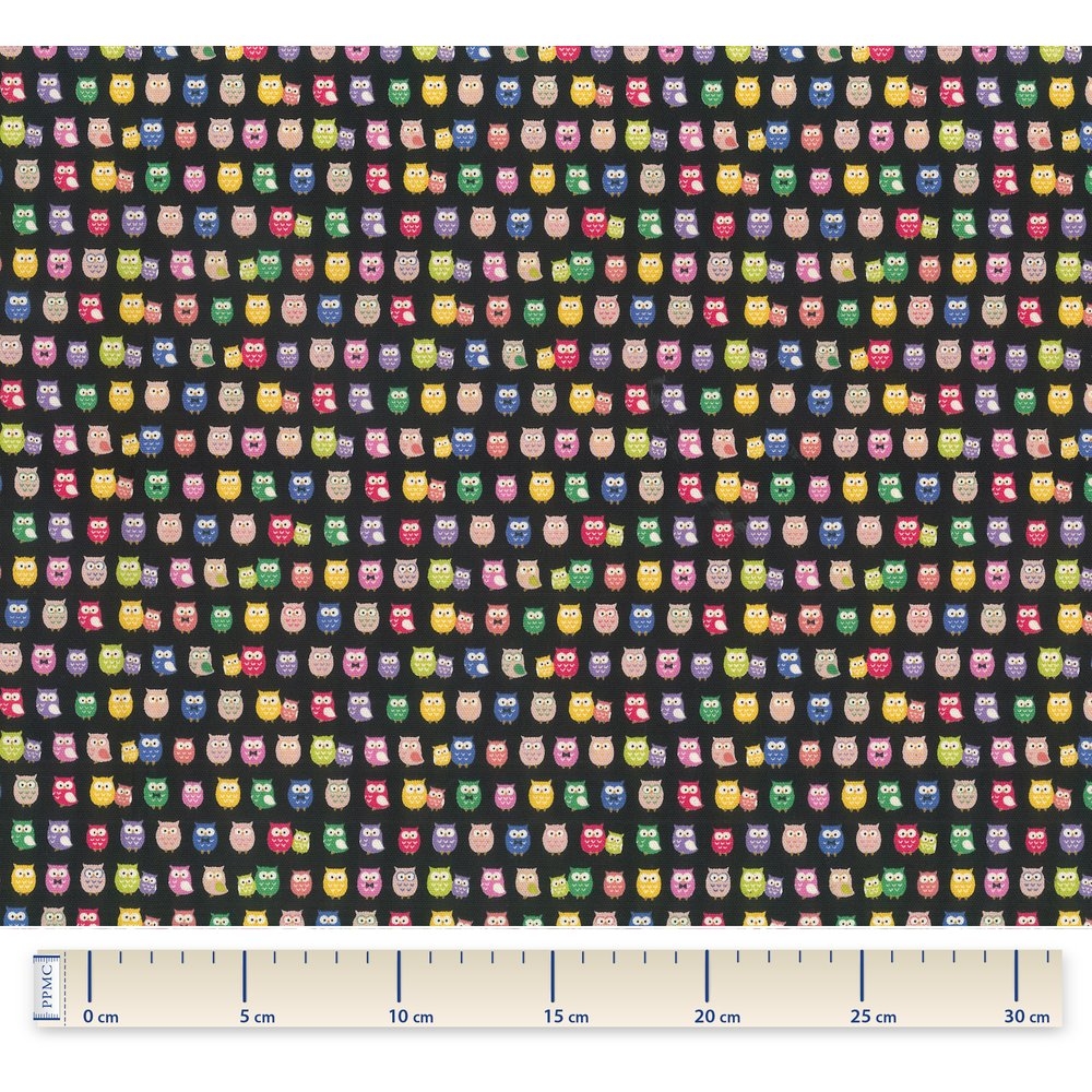 Coupon Tissu 50 Cm Multichouettes
