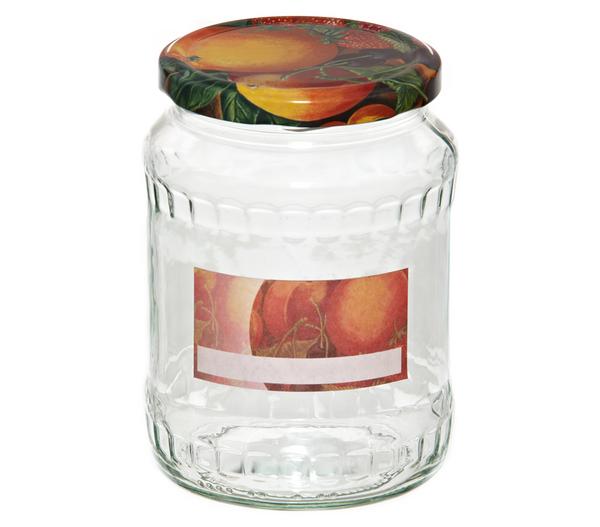 Dehner Einkochglas, 720 ml, 4er-Set