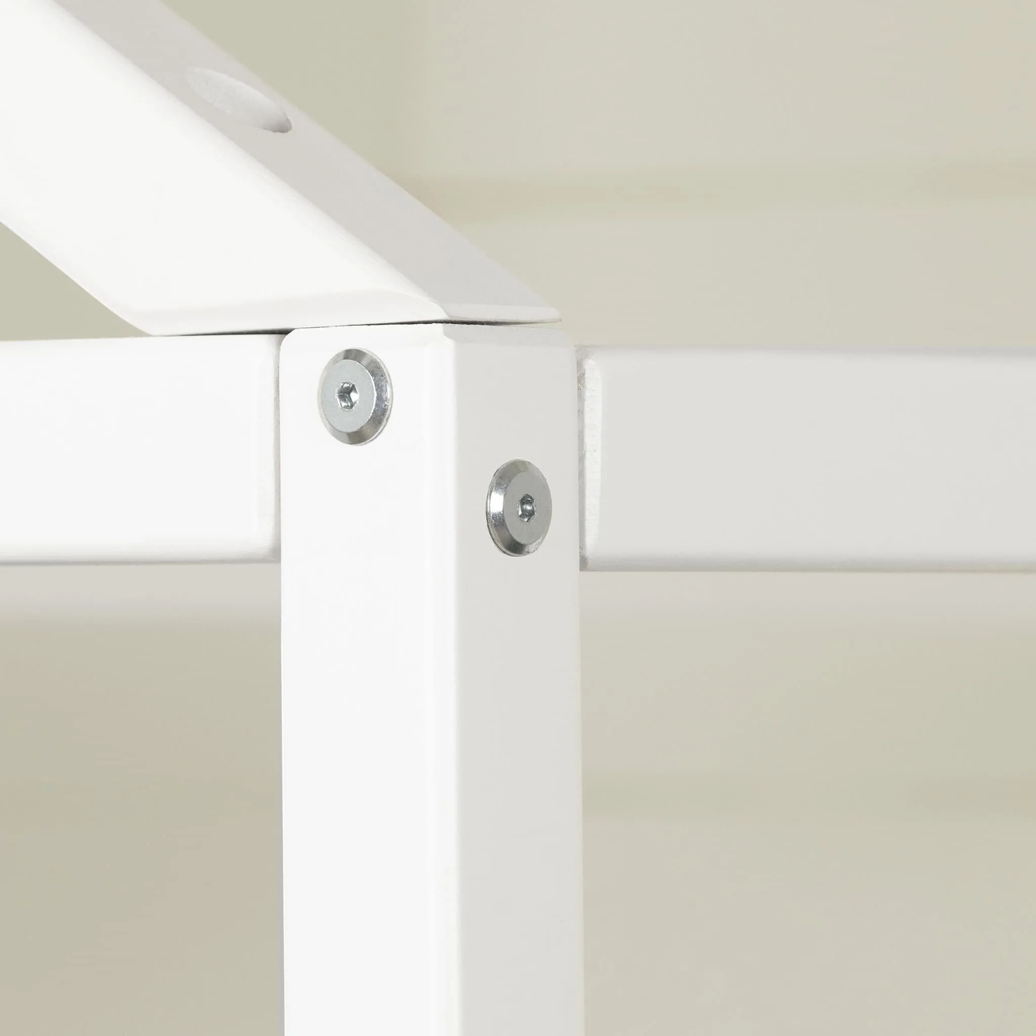 South Shore Lit Maison Lit Simple Sweedi - Blanc